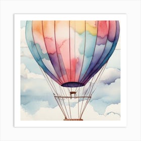 Hot Air Balloon 1 Art Print