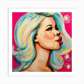 Very Very Blonde Art Print