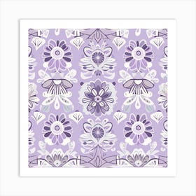 Floral Pattern 7 Art Print