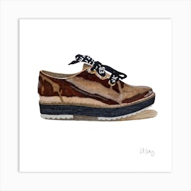 Brown Shoe 1 Art Print