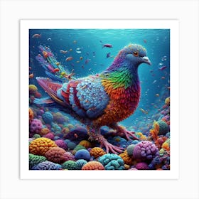 Pigeon 1 Art Print