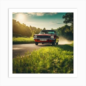 Ford Mustang 4 Art Print