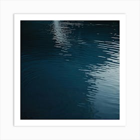 Reflection In The Water Art Print