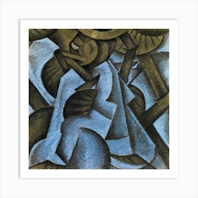 'The Blue Woman' Art Print