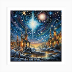 Starry Night 42 Art Print