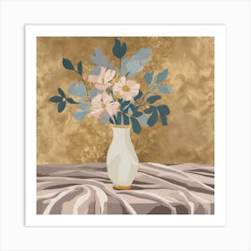 Flowers In A Vase 3 Art Print