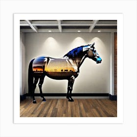 Horse Wall Art Art Print