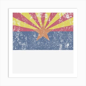 Arizona Flag The Grand Canyon State Phoenix Art Print