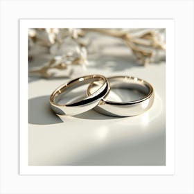 Wedding Rings 1 Art Print