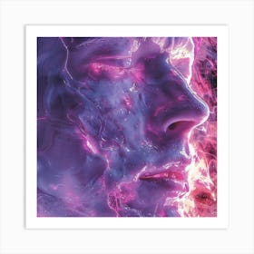 Face Of Fire Art Print