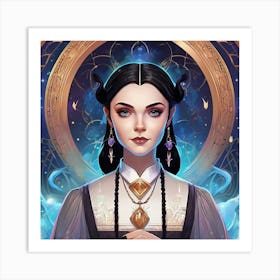 Wednesday Adams 3 Art Print