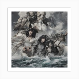 Phantoms Art Print