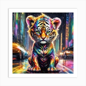 Tiger Cub 2 Art Print