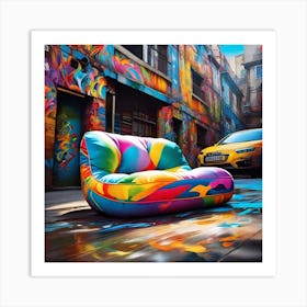 Street Art Art Print