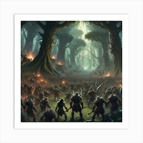 Dwarven Forest Art Print