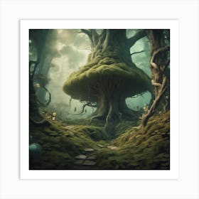 Fairytale Forest 58 Art Print