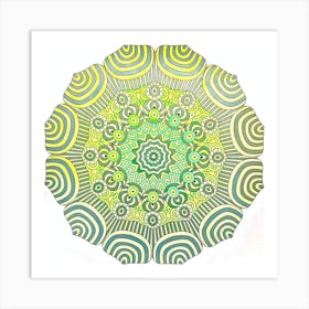 Mandala Own Circle Art Print