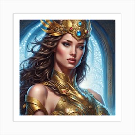 Egyptian Goddess 1 Art Print