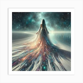 Dreaming Woman Art Print