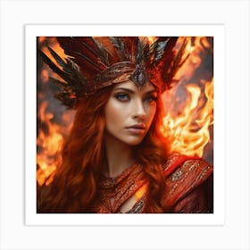 Elven Beauty 11 Art Print