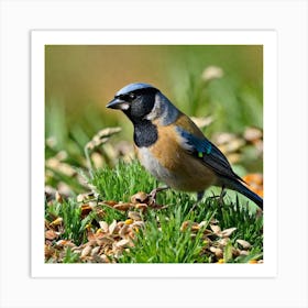 Rufous-Tailed Tit Art Print