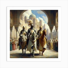 Knights Of The Sultanate Art Print