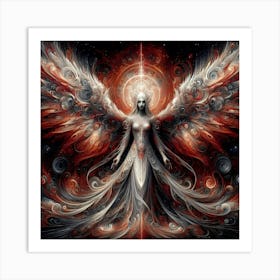 Angel Of Light 6 Art Print