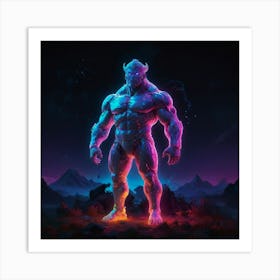 Ethereal Demon Art Print