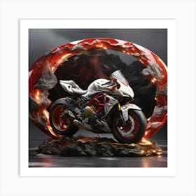 Ducati Superbike Art Print