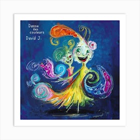 Dancers Art Print