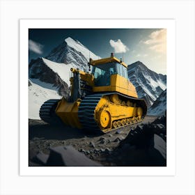 Buldozer Mountain (11) Art Print