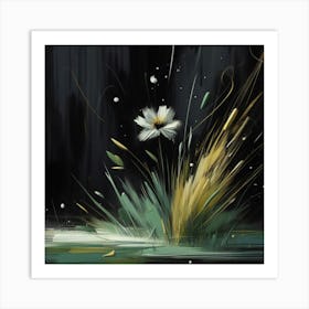 Single Flower (6) Art Print