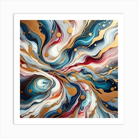 Abstract Painting 1 Art Print