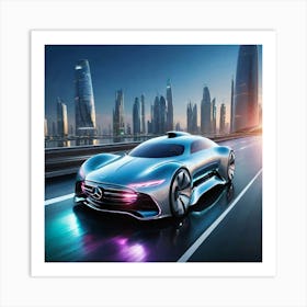 Mercedes Benz Concept Car 2 Art Print