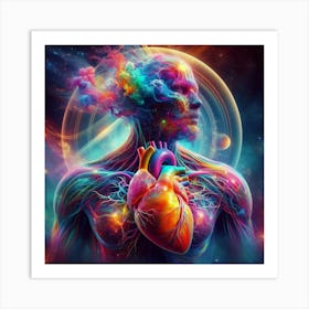 Human Heart 4 Art Print