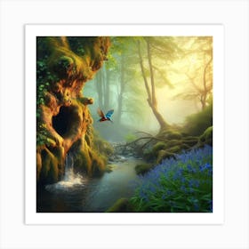 Fairytale Forest 4 Art Print