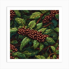 Coffee Berries 4 Art Print