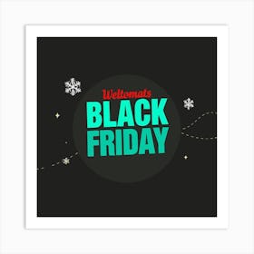 Black Friday Sell Post Templates Design (28) Art Print