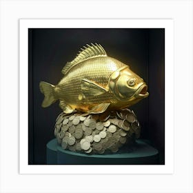 Gold Fish 1 Art Print