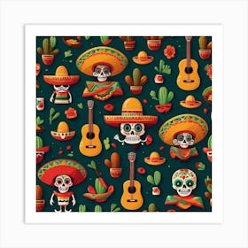 Day Of The Dead 52 Art Print