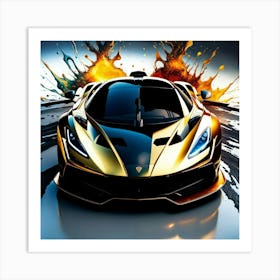 Supercar Art Print