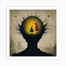 Little Red Riding Hood Art Print