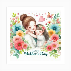 Mother's Day Gift Idea Motherhood Life Art Print