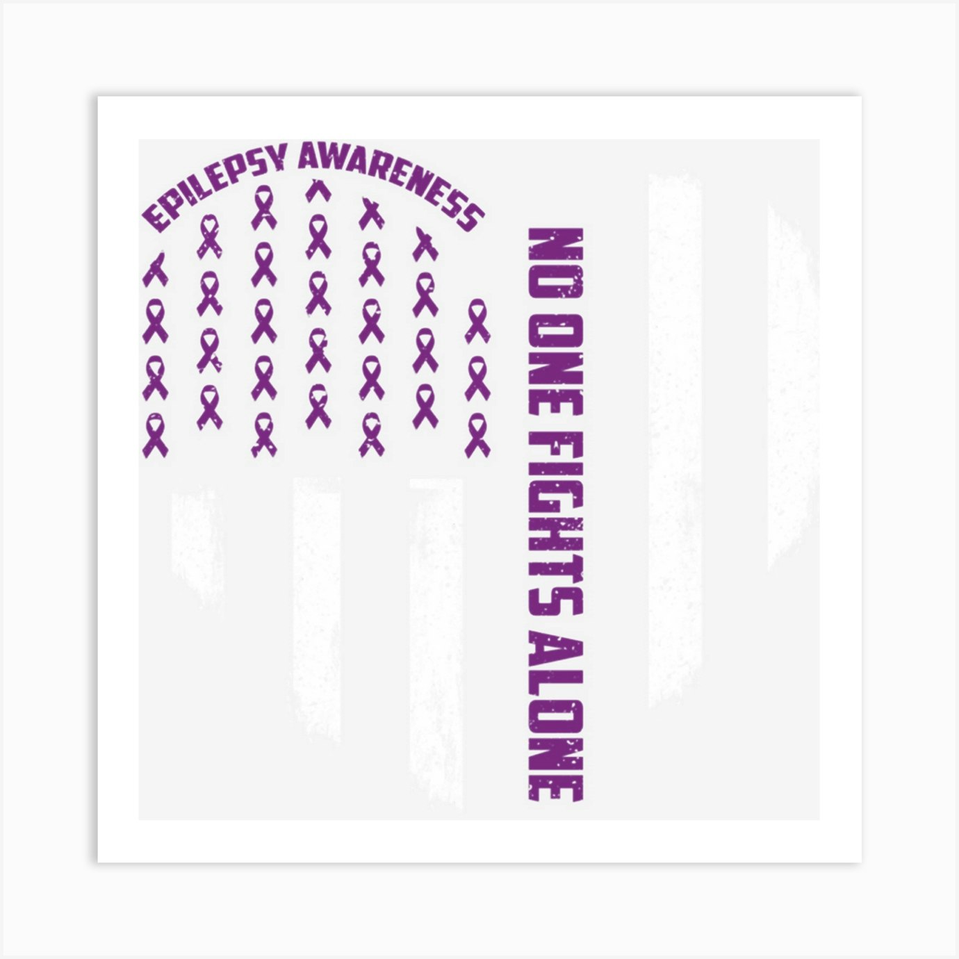 No One Fights Alone Us Flag Lupus Awareness No One Fights Alone Us Flag Lupus Awareness