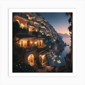 Positano 3 Art Print