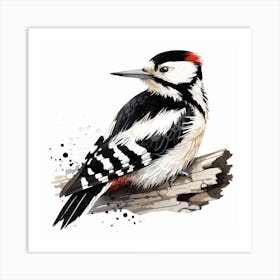 Woodpecker 1 Art Print