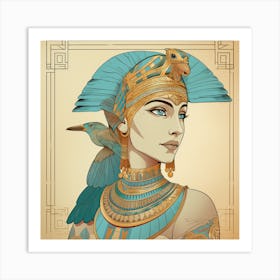 Egyptian Woman 2 Art Print