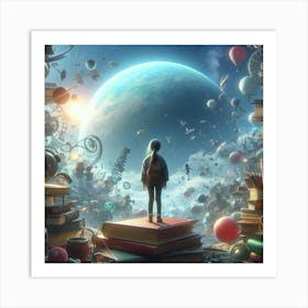 World Of Books 1 Art Print