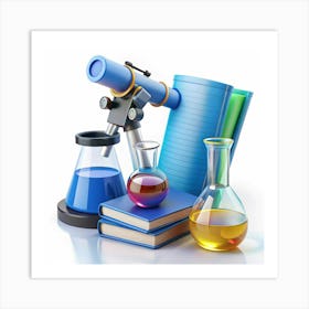 Science Lab Art Print