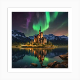 Aurora Castle Art Print